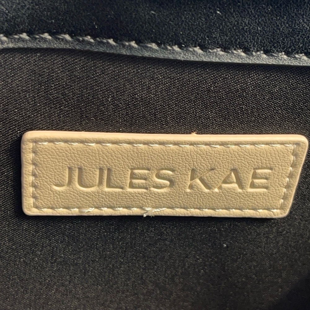 JULES KAE Anthropologie Crossbody Black and Tan Bag (MIA) - Picture 13 of 16
